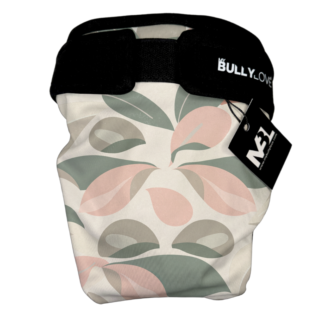 Läufigkeitshöschen für Französische Bulldoggen in Flowers von MyBullyLove